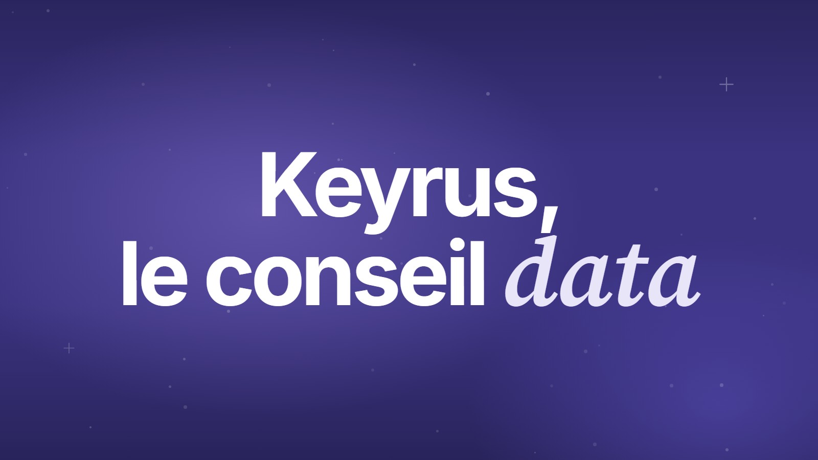Consulting data keyrus